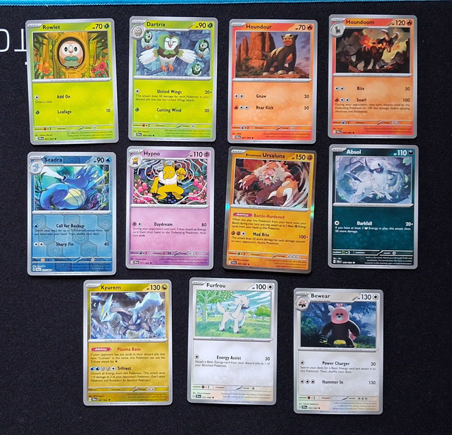 Pokemon kortit 11kpl (#173 Shrouded Fable)