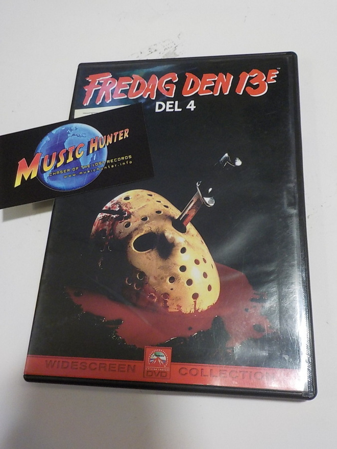 FRIDAY THE 13TH PART 4 RUOTSI PAINOS DVD (W)