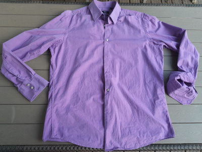 Hugo Boss Pitkähihainen Violetti Kauluspaita L koko