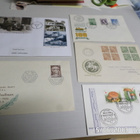 Ensipäiväkuoria 1955, -56 ,1980 ja 2007 luvuilta yht, 5 kpl - pikkukuva 1