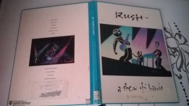 RUSH - A SHOW OF HANDS (songbook)