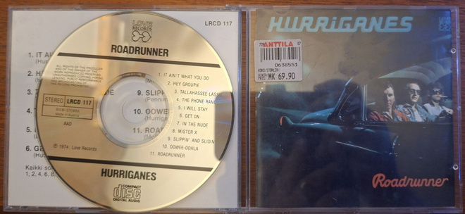 hurriganes roadrunner cd