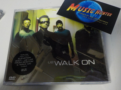 U2 - WALK ON UUSI CDS (+)