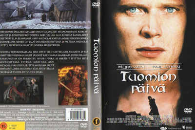 Tuomion Päivä (26 821) k -FI- suomik. DVD willem dafoe 2001