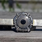 Hopeinen Solmiopidike. Pituus - 45 mm. Hyväkuntoinen - pikkukuva 1