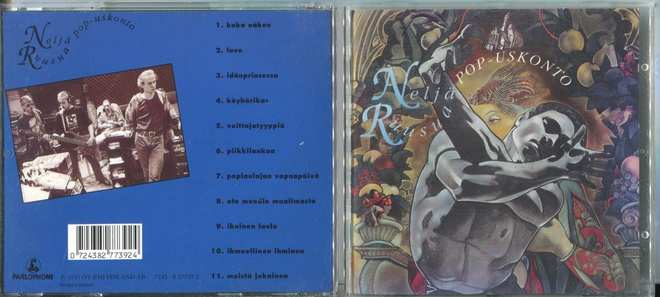 NELJÄ RUUSUA . CD-LEVY . POP - USKONTO