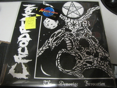 CACODAEMON - DEMONIAC INVOCATION LP RANSKA '04 PAINOS UUSI