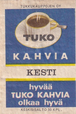 Kesti, Hyvää Tuko kahvia ,   s86