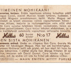 Purkkakuva Hellas VIIMEINEN MOHIKAANI n:o 17 - pikkukuva 2