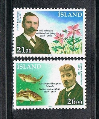 Islanti 1989 - Luonnonhistoriallinen yhdistys 100v (2)  ++