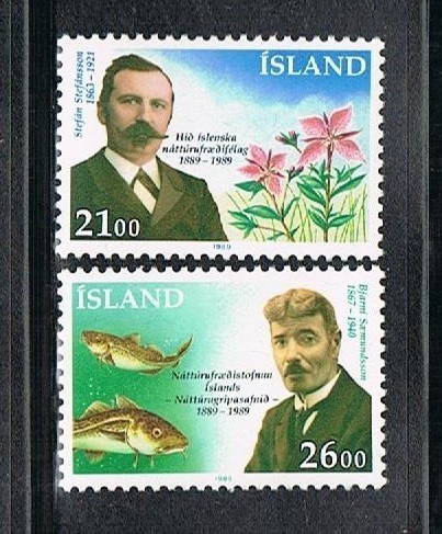 Islanti 1989 - Luonnonhistoriallinen yhdistys 100v (2)  ++