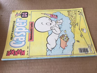 NAKKE LEHTI 45/1991 CASPER KUMMITUS HYVÄ
