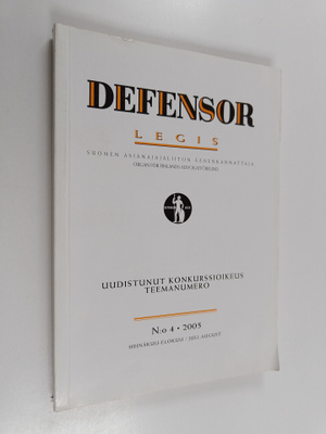 Defensor Legis : Suomen asianajajaliiton äänenkannattaja ...