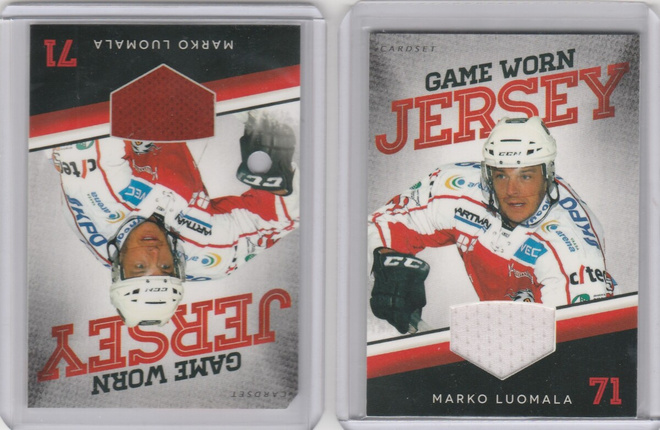 2014/15 Cardset Jersey Marko Luomala . Sport