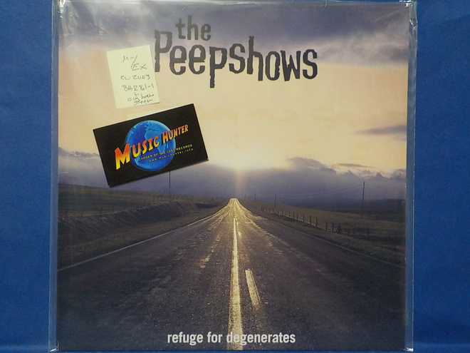 THE PEEPSHOWS - REFUGE FOR DEGENERATES - EU 2003 M-/EX LP