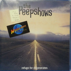 THE PEEPSHOWS - REFUGE FOR DEGENERATES - EU 2003 M-/EX LP - pikkukuva 1