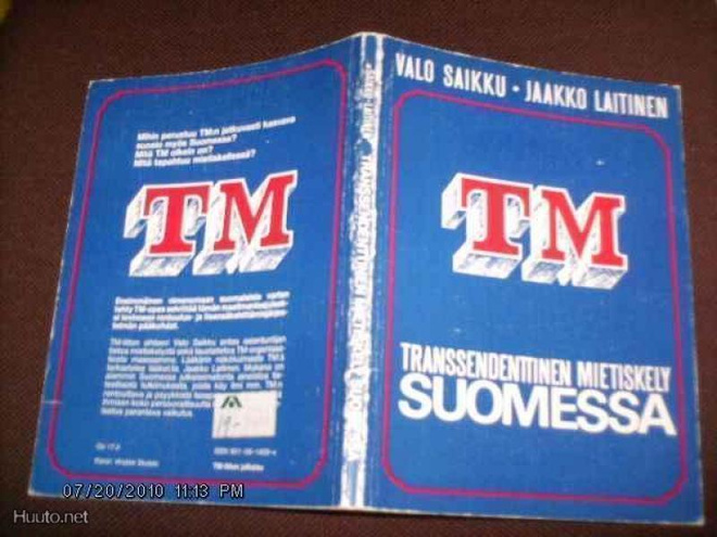 Valo Saikku ym: Transsendenttinen mietiskely Suomessa Sis.pk