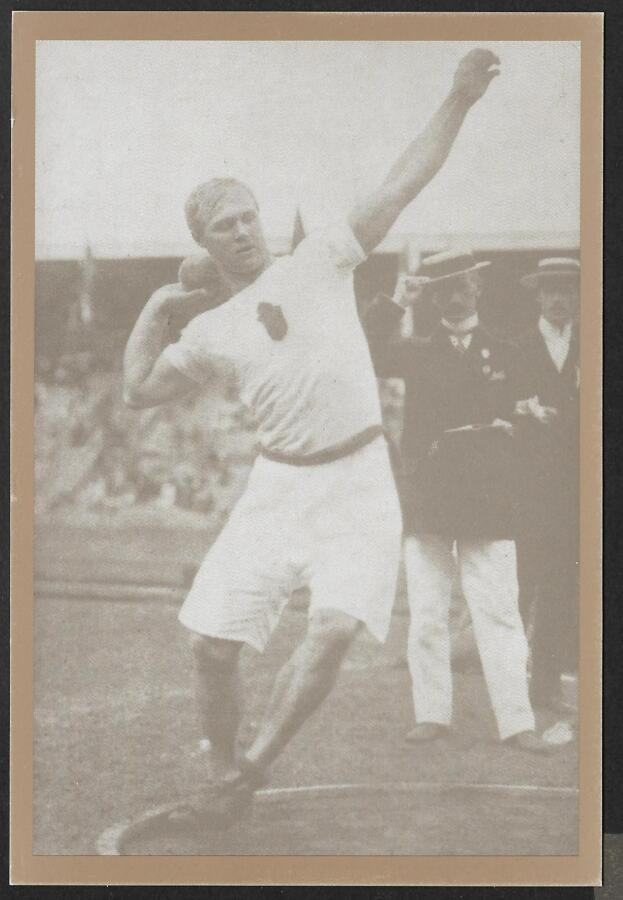 Elmer Nikander - Tukholman olympialaisissa 1912