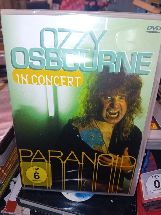 DVD OZZY OSBOURNE IN CONCERT - PARANOID ( UUSI )