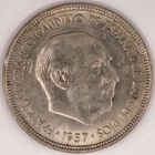 Espanja 5 pesetan kolikko 1957 - pikkukuva 1