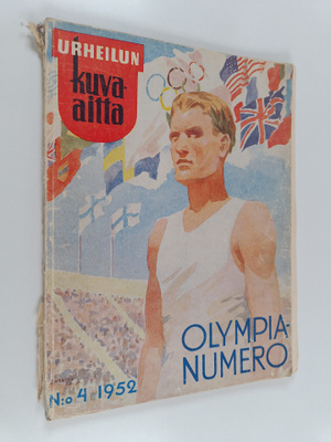 Urheilun kuva-aitta n:o 4/1952 : Olympianumero