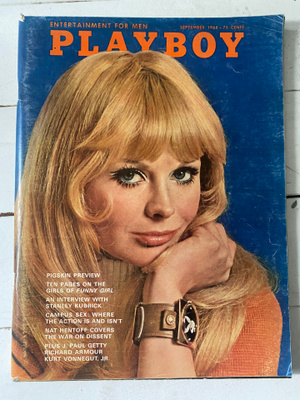 Playboy - September 1968 - hyväkuntoinen