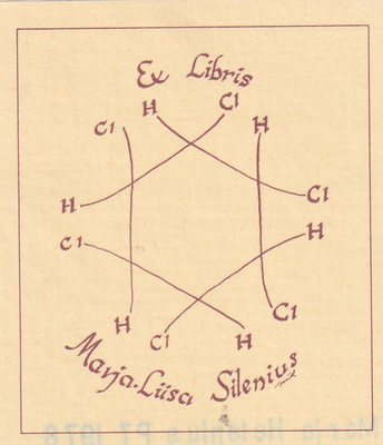 Ex Libris, Marja-Liisa Silenius ,  b695