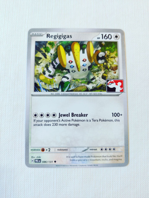 Regigigas- Prize Pack Series 7