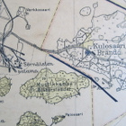 ANTIIKKINEN STADIN KARTTA 1930 LUVULTA 82x42 HELSINKI - pikkukuva 4