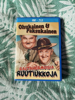 Ohukainen & Paksukainen: Rautahermoisia ruutiukkoja DVD+Blu