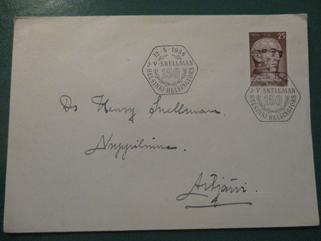FDC  12.05 -56 LUETTELOSSA 5,9€  (K12-103)