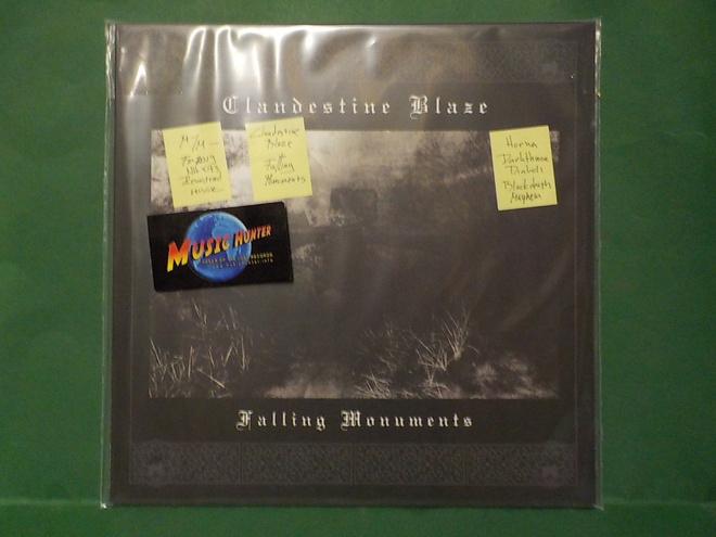 CLANDESTINE BLAZE - FALLING MONUMENTS M- / M- FIN 2019 LP