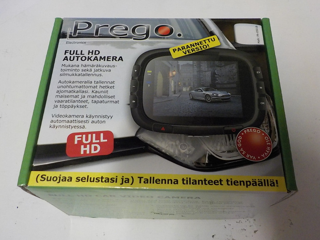 PREGO PA-0501B FULL HD AUTOKAMERA - UUSI (W)