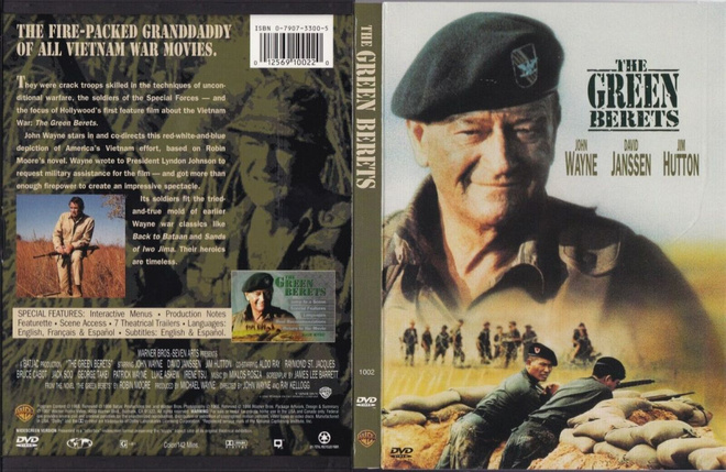 The Green Berets (1968) DVD  UK