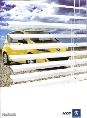 Peugeot 1007 -esite, 2004