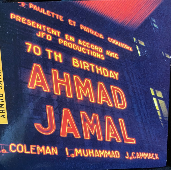Ahmad Jamal: A L’Olympia. 70th Birthday cd