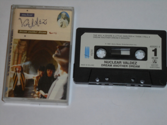 C-kasetti -  NUCLEAR VALDEZ - Dream Another Dream - 1991 EX+