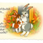 PUPU TUPUNA °°YSTÄVILLÄ ON.. YHTEISET SALAISUUDET!°° -KORTTI - pikkukuva 1