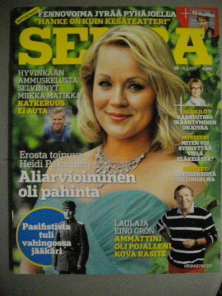 Seura lehti Nro 29/2015 (14.3)