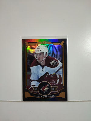 2015-16 O-Pee-Chee Rainbow Black #264 Lauri Korpikoski SN100