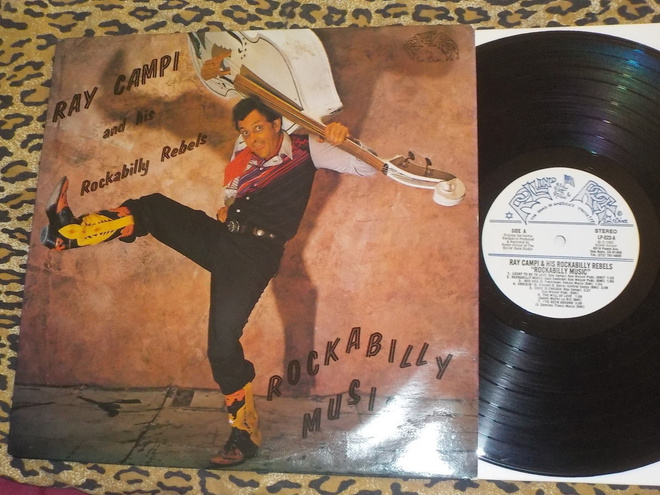 RAY CAMPI - Rockabilly Music - LP 1981 rockabilly USA EX-