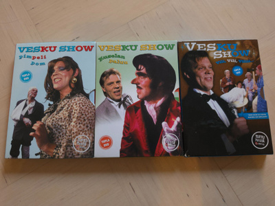 Vesku Show 1-3 DVD-kokoelma