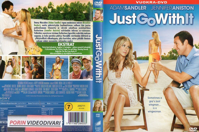 Just Go With It	(35 048)	vuok	-FI-	DVD	suomik.		adam sandler