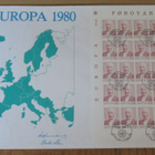 2 isoa kirjekuorta Europa 1980 loistoleimatuilla arkeilla - pikkukuva 3