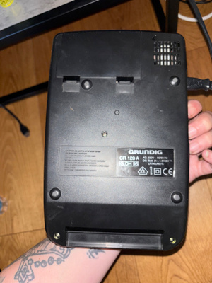 Vintage Grundig CR 120 A kasettinauhuri 1980
