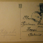 Kukkakeijut ja kissa, vanha Pääsiäispk, p. 1947 - pikkukuva 2