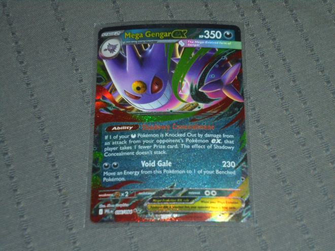 Pokemon keräilypelikortti Mega GengarGX 350 HP