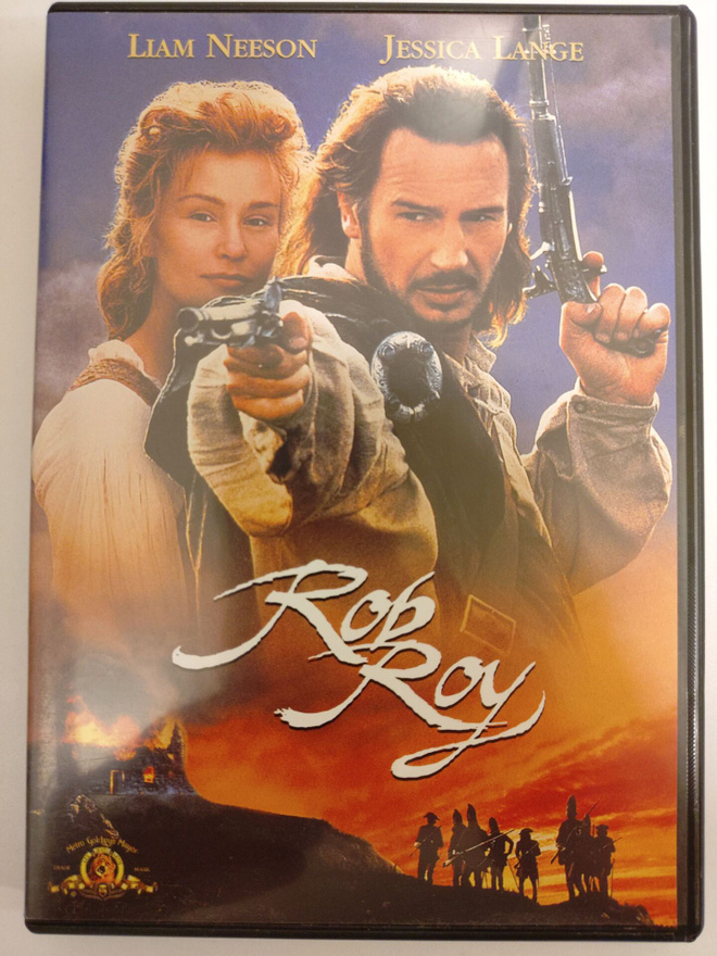 Rob Roy (1995) Liam Neeson, Jessica Lange, suomi-dvd