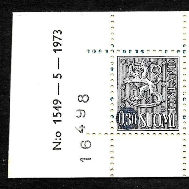 Automaattivihko 1549-5-1973 AV 6 G tl2 yHa tarkastusluku