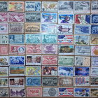 63 postimerkkiä Amerikasta (leimattuja) - pikkukuva 2
